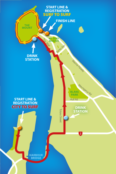 Tauranga City to Surf | Event Promotions